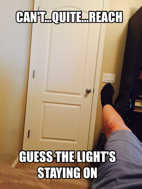 Lazy Light Switch Meme